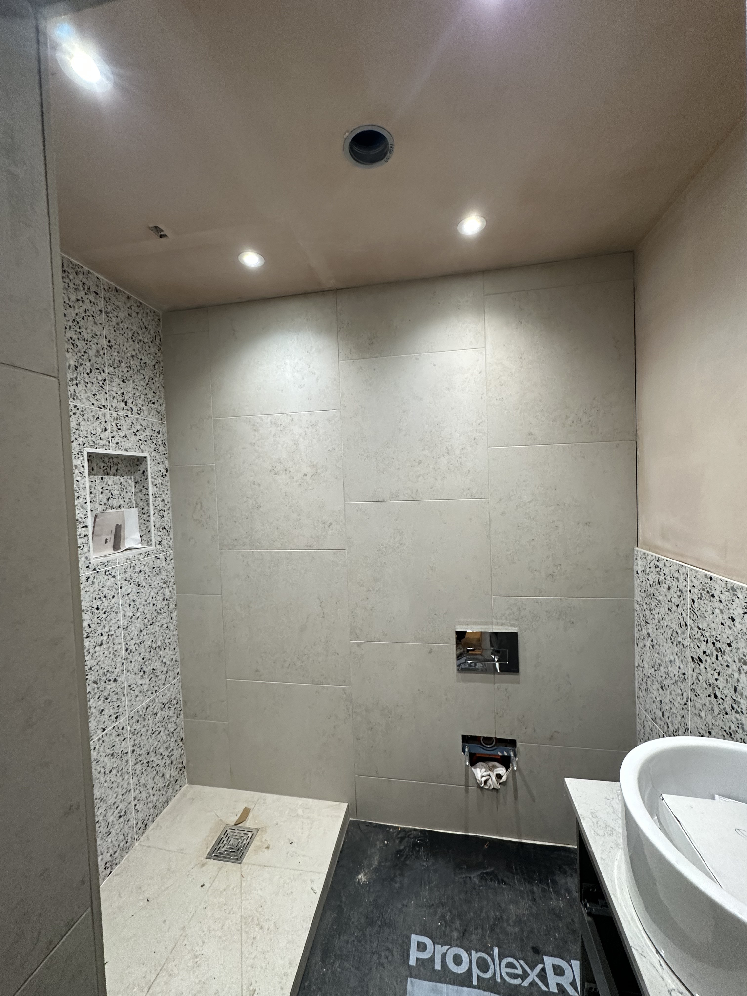 Open plan extension wiring