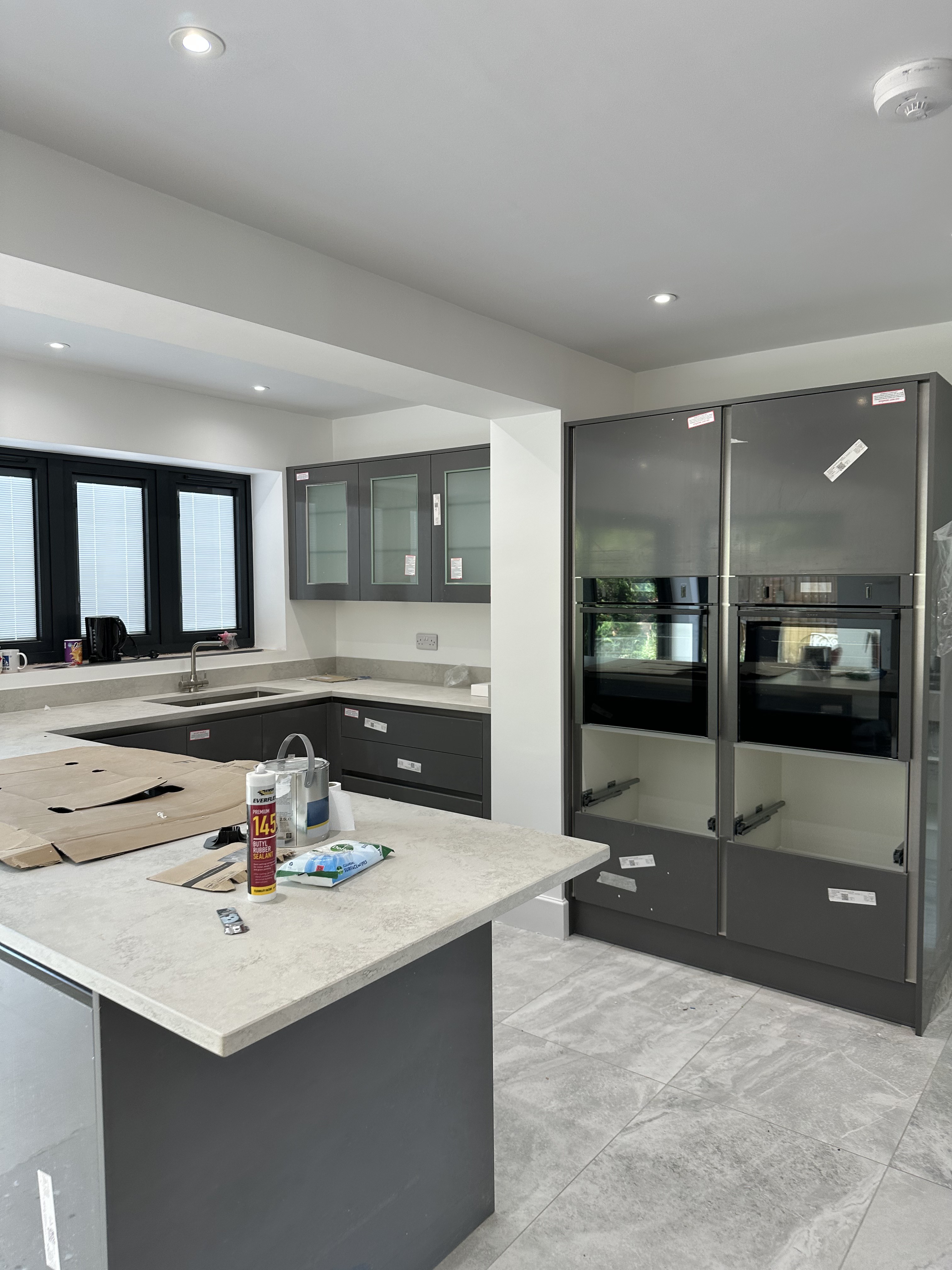 Kitchen extension second fix